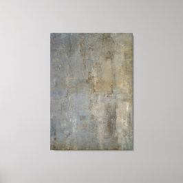 「見落としがちな」ニュートラル抽象芸術アート キャンバスプリント