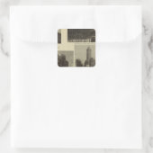 見解、スポケーンの繁栄 スクエアシール (バッグ)