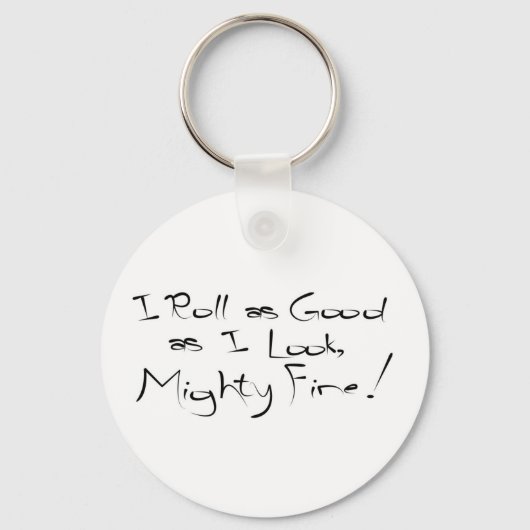 見転がた目も見た目も キーホルダー (正面)