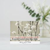 見込みカスタムはがき ポストカード (スタンド正面)