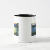 見込山の日没ビュー マグカップ (中央)