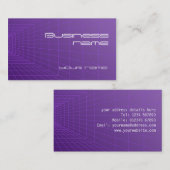 見通しの格子名刺 名刺 (正面/裏面)