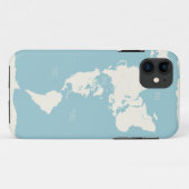 見通しは世界地図重要です Case-Mate iPhoneケース (裏面(横))
