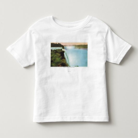 見通しポイントの眺め トドラーTシャツ (正面)