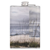 "見通し"のビニールの包まれたなフラスコ フラスク (裏面)