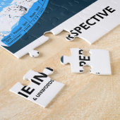 見通し(地球の歴史)の地質年代 ジグソーパズル (側面)