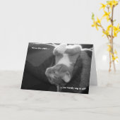 見通し(誕生日) カード (黄色い花)