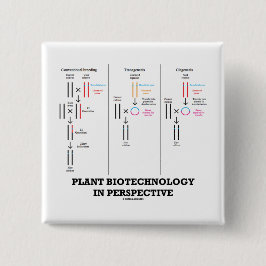 見通し(Transgenesis)の植物の人間工学 缶バッジ