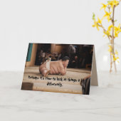 見違うて？勇気付けられるカード カード (黄色い花)