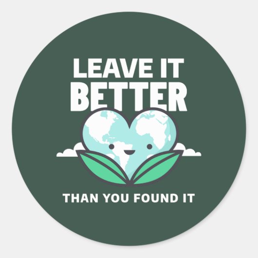 見離れたより良い ラウンドシール (正面)