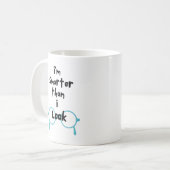 見頭が切れるたよりも – コーヒおもしろいーマグ コーヒーマグカップ (正面左)