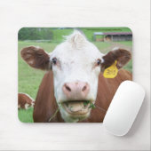 見食糧牛マウスパッド マウスパッド (マウス)