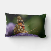 見、待っている蝶 ランバークッション (裏面)