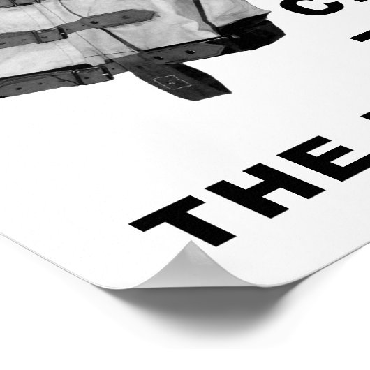 規制のポスターを練りおもしろい込む ポスター (角)