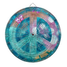 規制ダーツボード付き/ダーツ – ビーチ平和サイン