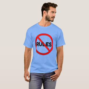 規則なし Tシャツ