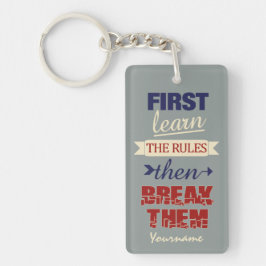 規則のカスタム解除キーチェーン キーホルダー