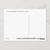 『規則の書』ルチェル・アレクサンダー ポストカード (裏面)