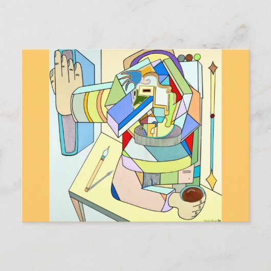 『規則の書』ルチェル・アレクサンダー ポストカード (正面)