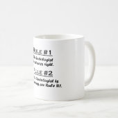 規則の社会学者 コーヒーマグカップ (正面右)