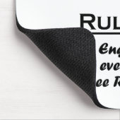 規則の英語の先生 マウスパッド (コーナー)