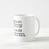 規則の農耕学者 コーヒーマグカップ (正面右)