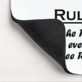 規則のPEの先生 マウスパッド (コーナー)