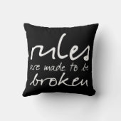 規則を破る装飾用クッション クッション (裏面)