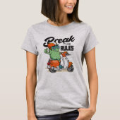 規則を破る Tシャツ (正面)