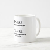 規則エドウィン コーヒーマグカップ (正面右)