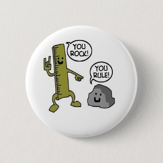 規則揺すります 缶バッジ (正面)