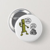 規則揺すります 缶バッジ (正面&裏面)