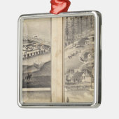 規則牧場古い城砦ロスより柔和なBros メタルオーナメント (左)