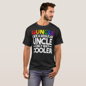 規則的な叔父のようなメスの銃ゲイプライド Tシャツ (正面フル)