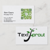 規則的な名刺 名刺 (正面/裏面)