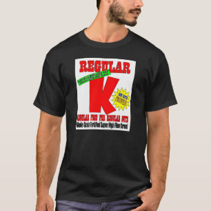 規則的なkの穀物t tシャツ