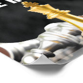 規則遊を破るゲーム – やる気を起こさせる ポスター (角)