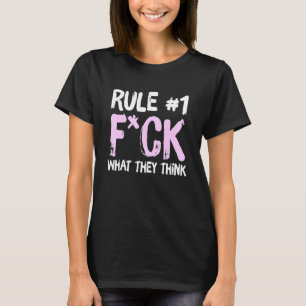規則1彼らが何を装考え着したか Tシャツ
