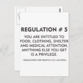 規則5 ポストカード (正面/裏面)