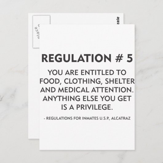 規則5 ポストカード (正面/裏面)