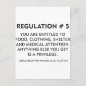 規則5 ポストカード (正面)