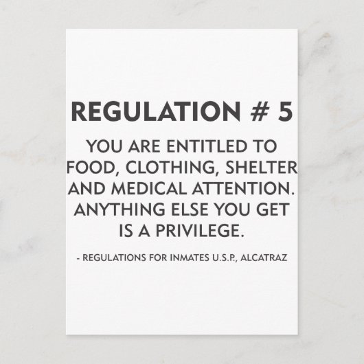 規則5 ポストカード (正面)