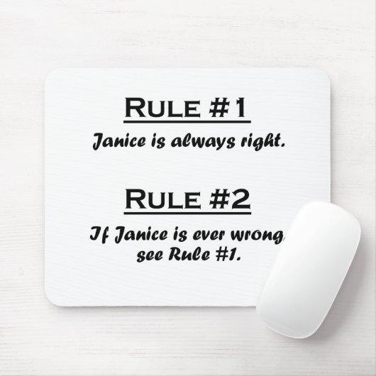 規則Janice マウスパッド (マウス)