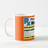 規定の熱い茶マグ コーヒーマグカップ (左)