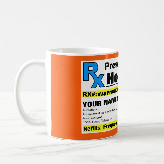 規定の熱い茶マグ コーヒーマグカップ (左)