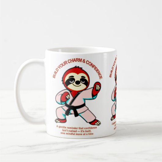 規律あるエネルギー コーヒーマグカップ (左)