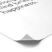 規律ある精神は幸福をもたらす。ブッダ ポスター (角)