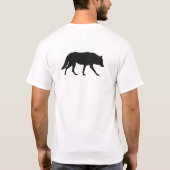 規律が進歩を築く モチベーションメンズTシャツ Tシャツ (裏面)