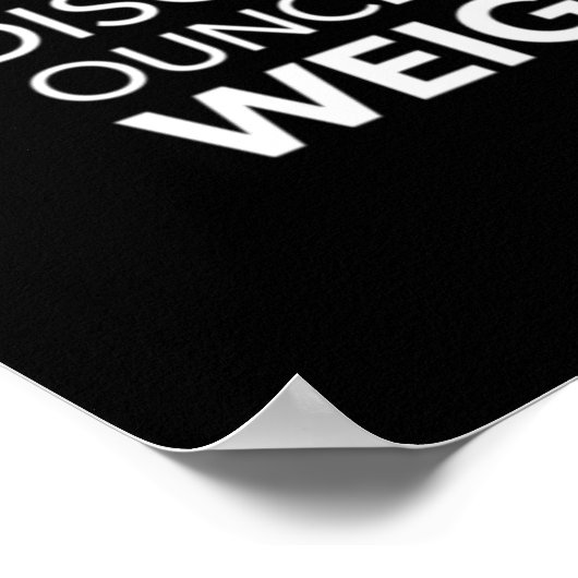 規律と後悔の痛み – 成功の動機 ポスター (角)