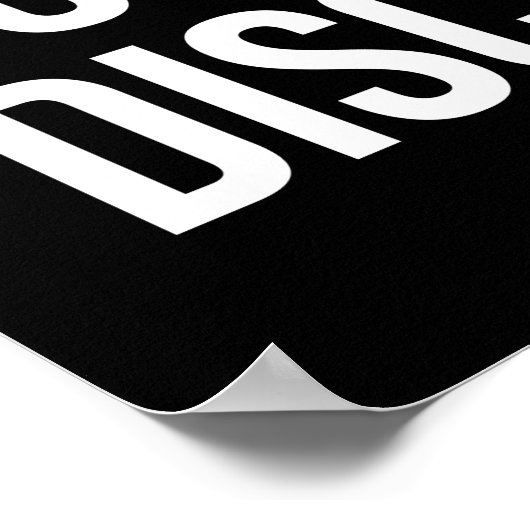 規律と時間の不足やる気を起こさせる- ポスター (角)